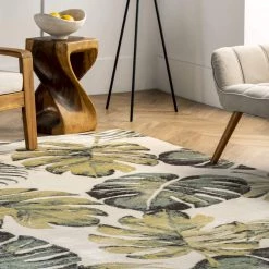 NuLOOM Leaves Galore Area Rug