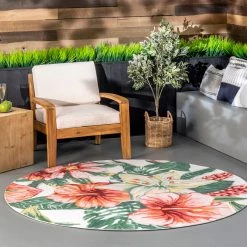 NuLOOM New Arrivals Contemporary Floral Sabrina Area Rug