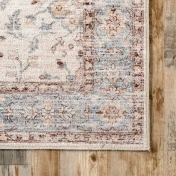NuLOOM Ivied Blossoms Washable Area Rug