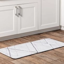 NuLOOM Thigpen Contemporary Anti Fatigue Kitchen Or Laundry Room Comfort Mat