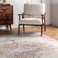 NuLOOM Vintage Medallion Leola Area Rug