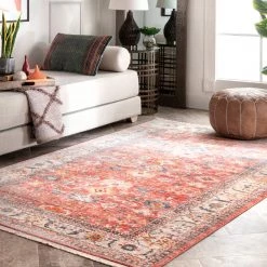 NuLOOM Vintage Floral Audria Fringe Kilim Area Rug New Arrivals