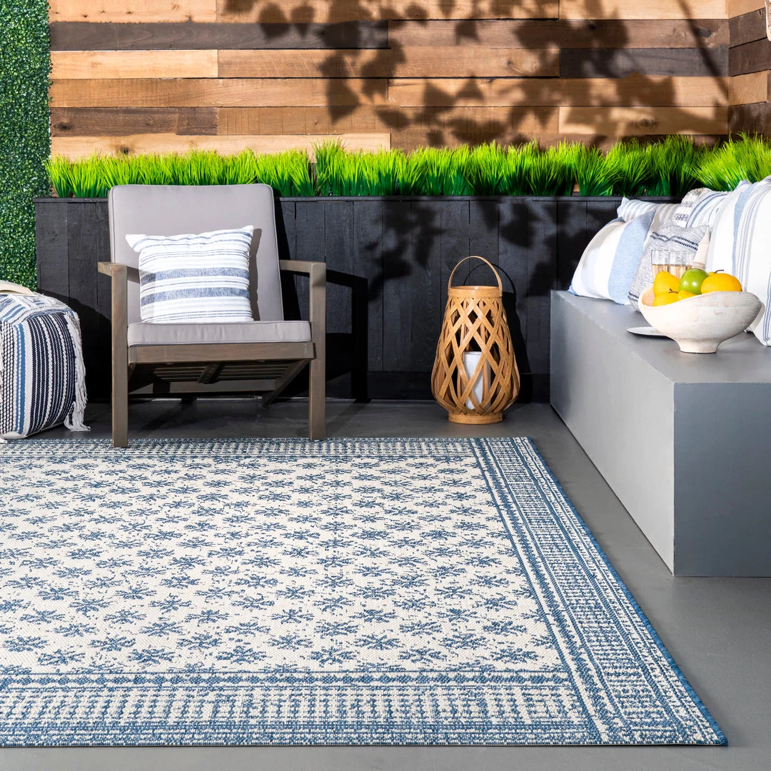 NuLOOM Rana Border Indoor/Outdoor Area Rug 8 NuLOOM Rana Border Indoor/Outdoor Area Rug