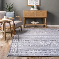 NuLOOM New Arrivals Jenine Southwestern Machine Washable Area Rug