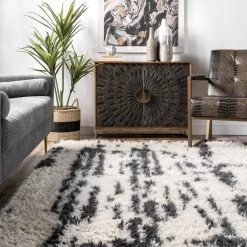 NuLOOM Amabella Abstract Cozy Soft & Fluffy Shag Area Rug 17 NuLOOM Amabella Abstract Cozy Soft & Fluffy Shag Area Rug