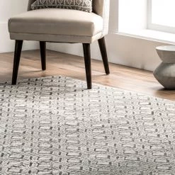 NuLOOM Reeva Transitional Geometric Area Rug