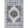 NuLOOM New Arrivals Carin Machine Washable Medallion Night Sky Area Rug