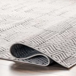 NuLOOM Stacey Textured Modern Geometric Indoor/Outdoor Area Rug New Arrivals