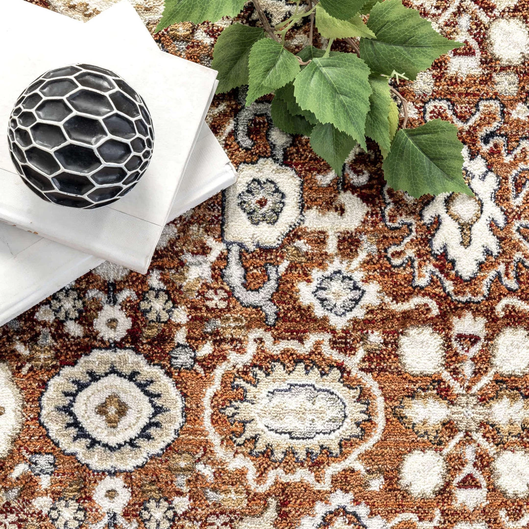 NuLOOM New Arrivals Riley Traditional Bordered Area Fringe Area Rug 6 NuLOOM New Arrivals Riley Traditional Bordered Area Fringe Area Rug