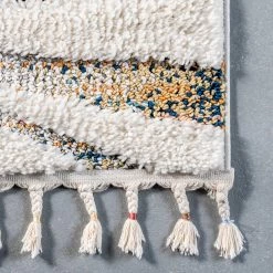 NuLOOM Luci Zebra Striped Shag Area Rug New Arrivals