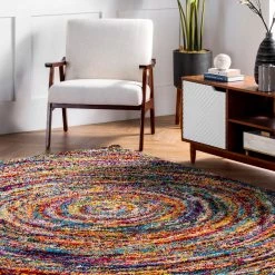 NuLOOM Ardelle Swirl Shaggy Area Rug