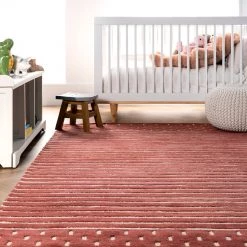 NuLOOM New Arrivals Hand Loomed Marlowe Stripes Area Rug