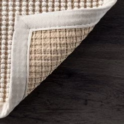 NuLOOM New Arrivals Jute And Wool Striped Area Rug