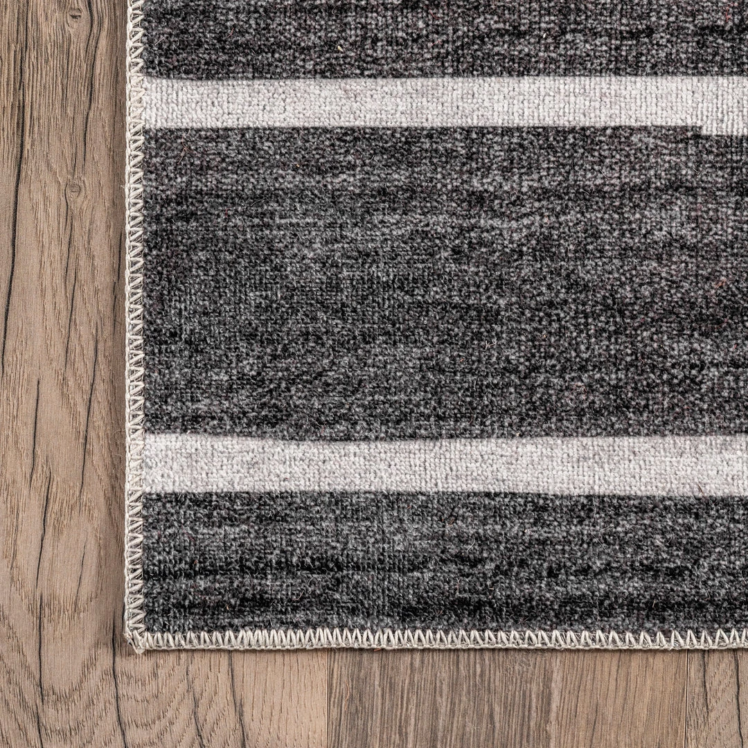 NuLOOM Henry Contemporary Striped Machine Washable Area Rug 5 NuLOOM Henry Contemporary Striped Machine Washable Area Rug