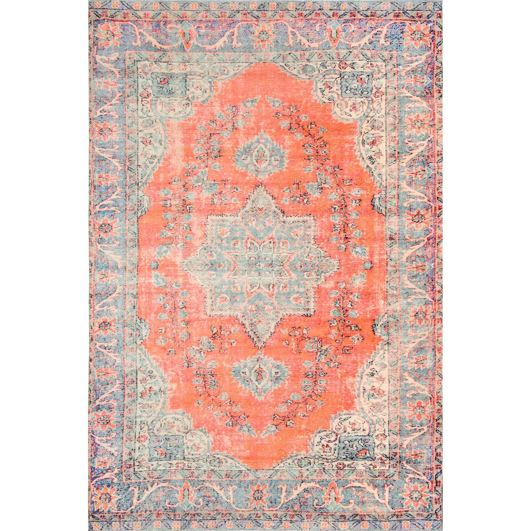 NuLOOM New Arrivals Flatweave Medallion Karol Area Rug 1 NuLOOM New Arrivals Flatweave Medallion Karol Area Rug