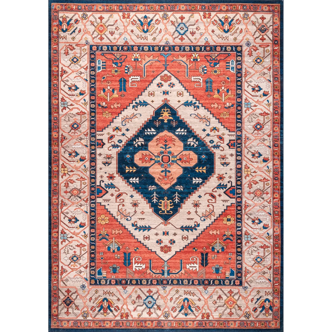NuLOOM Tribal Medallion Washable Area Rug 1 NuLOOM Tribal Medallion Washable Area Rug