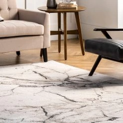 NuLOOM New Arrivals Marbling Abstract Area Rug