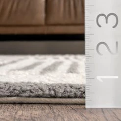 NuLOOM Paneled Pinstripes Wool Washable Area Rug 13 NuLOOM Paneled Pinstripes Wool Washable Area Rug