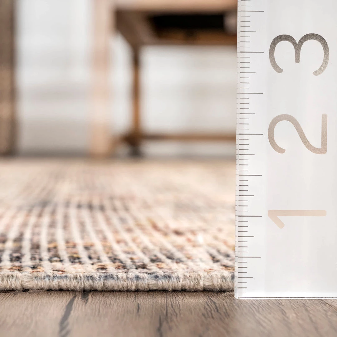 NuLOOM Lesley Handmade Flatweave Cotton Blend Distressed Vintage Area Rug 3 NuLOOM Lesley Handmade Flatweave Cotton Blend Distressed Vintage Area Rug