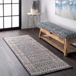 NuLOOM Elodie Distressed Diamonds Area Rug