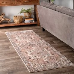 NuLOOM Vintage Harriet Medallion Fringe Area Rug Best Sellers