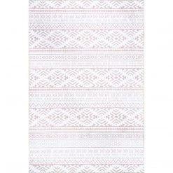 NuLOOM New Arrivals Calia Machine Washable Aztec Bands Area Rug