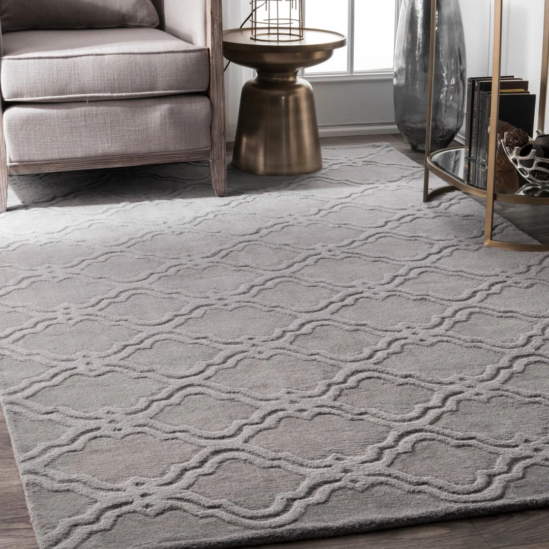 NuLOOM Contemporary Hand Tufted Wilhelmina Area Rug 2 NuLOOM Contemporary Hand Tufted Wilhelmina Area Rug