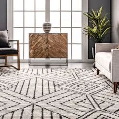 NuLOOM New Arrivals Tatiana Double Diamond Area Rug
