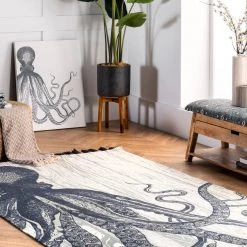 NuLOOM Thomas Paul Flatweave Octopus Tassel New Arrivals