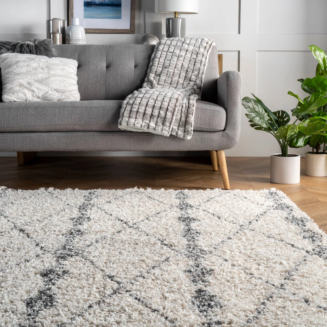 NuLOOM New Arrivals Selah Geometric Shag Area Rug 18 NuLOOM New Arrivals Selah Geometric Shag Area Rug