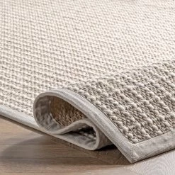 NuLOOM New Arrivals Pinstriped Sisal Area Rug