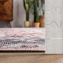 NuLOOM Sasha Machine Washable Medallion Area Rug