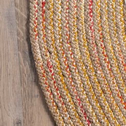 NuLOOM Braided Draya Jute Area Rug