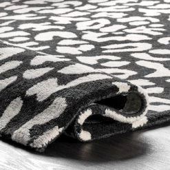 NuLOOM Rorie Leopard Print Wool Area Rug New Arrivals