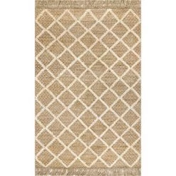 NuLOOM Hand Woven Lena Tassel Jute New Arrivals