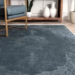 NuLOOM New Arrivals Vintage Medallion Cantrell Fringe Area Rug 47 NuLOOM New Arrivals Vintage Medallion Cantrell Fringe Area Rug