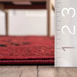 NuLOOM New Arrivals Diandra Traditional Persian Motif Fringe Area Rug