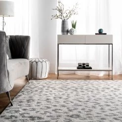 NuLOOM Leopard Print Area Rug Traditional