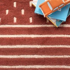 NuLOOM New Arrivals Hand Loomed Marlowe Stripes Area Rug