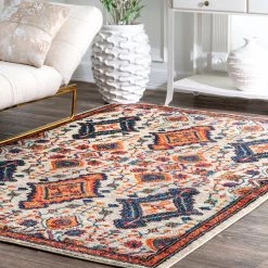 NuLOOM Traditional Diamond Elayne Area Rug