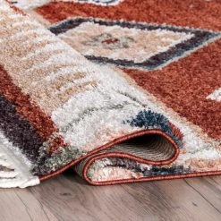 NuLOOM Southwestern Rosemarie Moroccan Tassel Shag Area Rug New Arrivals