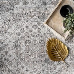 NuLOOM New Arrivals Lola Distressed Medallion Area Rug