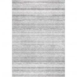 NuLOOM Tribal Banded Washable Area Rug