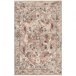 NuLOOM Vintage Harriet Medallion Fringe Area Rug Best Sellers
