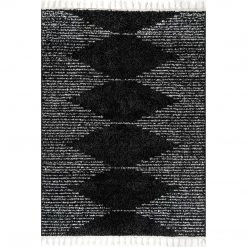 NuLOOM Best Sellers Bria Moroccan Diamond Tassel Area Rug