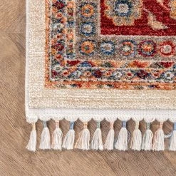 NuLOOM Romee Medallion Tassel Area Rug New Arrivals 26 NuLOOM Romee Medallion Tassel Area Rug New Arrivals