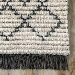 NuLOOM Naomi Soft Shag Moroccan Fringe Area Rug New Arrivals
