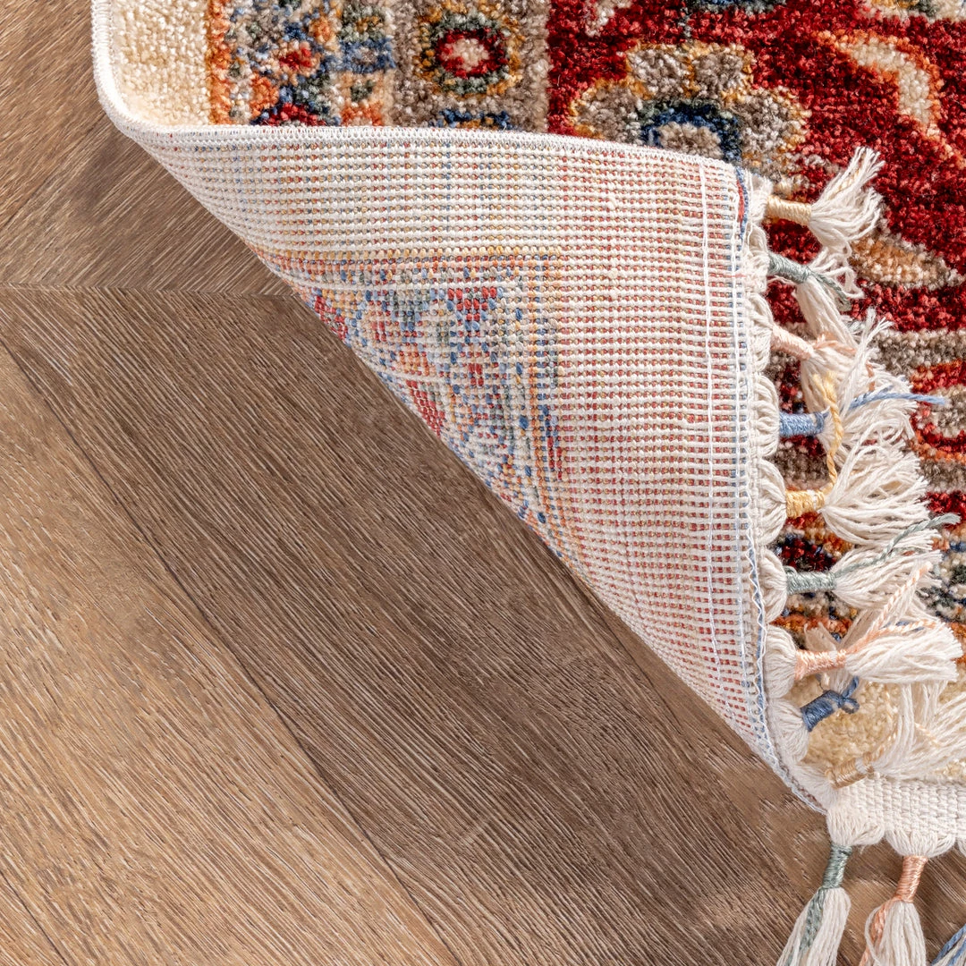 NuLOOM Romee Medallion Tassel Area Rug New Arrivals 12 NuLOOM Romee Medallion Tassel Area Rug New Arrivals