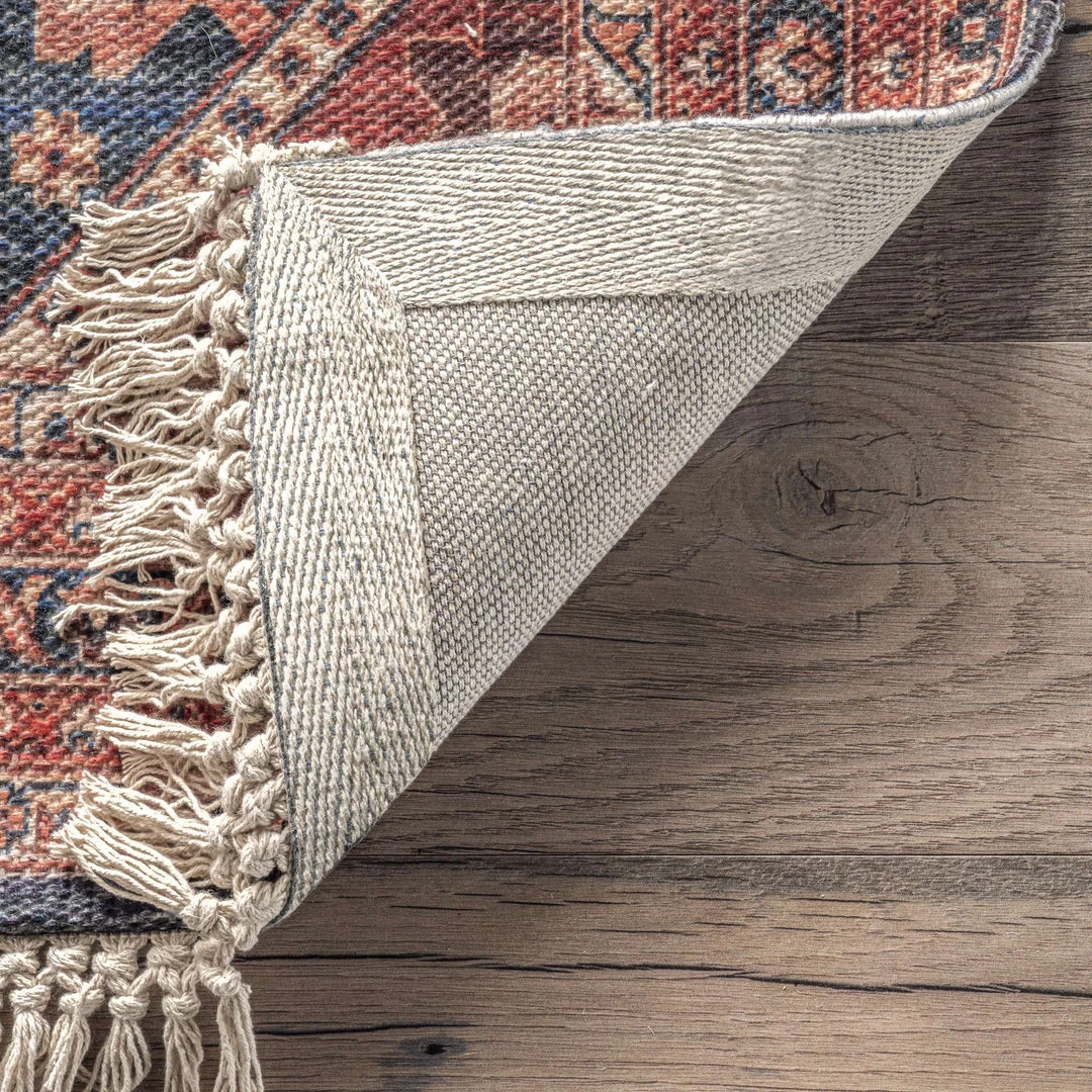 NuLOOM Lexie Hand Woven Traditional Medallion Flatweave Fringe Area Rug New Arrivals 7 NuLOOM Lexie Hand Woven Traditional Medallion Flatweave Fringe Area Rug New Arrivals