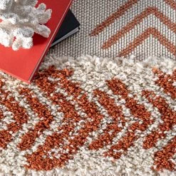 NuLOOM Zuri Shaggy Banded Tribal Area Rug New Arrivals